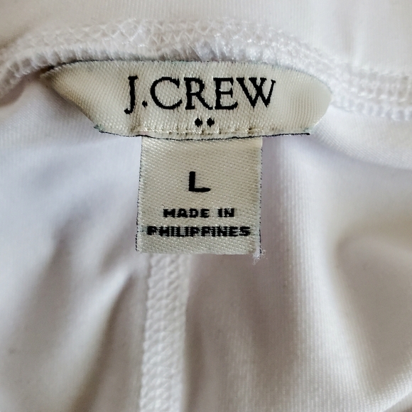 J Crew Factory Active Skort, White, Size L - Picture 4 of 6